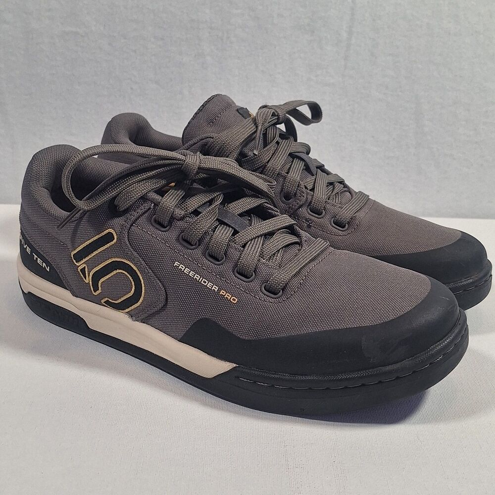 Freerider Pro Men's Grey Lace-Up Mountain Bike Shoes